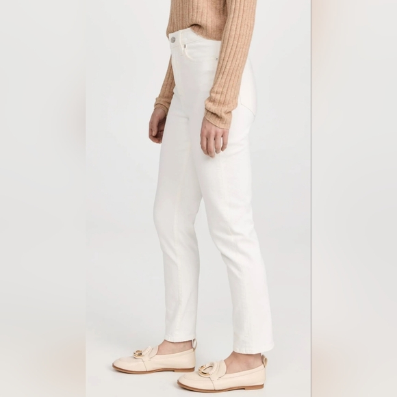 Madewell The High-Rise Perfect Vintage Jean in White - Picture 3 of 10